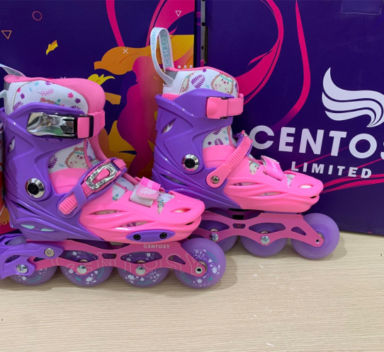 GIÀY PATIN TRẺ EM CENTOSY JOY KID CR5 2 MÀU HỒNG/ XANH