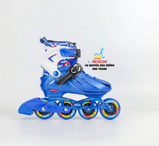 Giày Patin Trẻ Em Flying Eagle BKB K8 3 Màu Đen/ Hồng/ Xanh