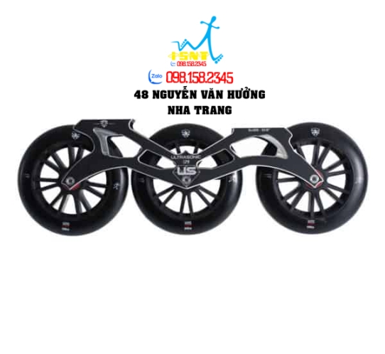 Frame giày Patin 3 Bánh Tốc Độ Ultrasonic 125mm