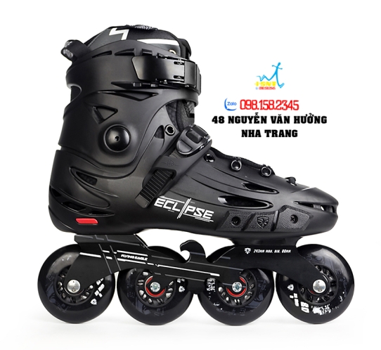 Giày Patin Trẻ Em Flying Eagle F5S+ New Màu Đen,Hồng