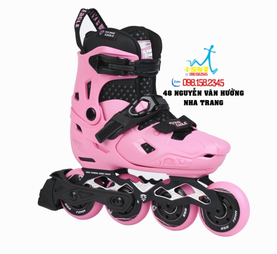 Giày Patin Trẻ Em FLYINGEAGLE S7 NIMBUS Màu Đen/ Xanh/ Hồng