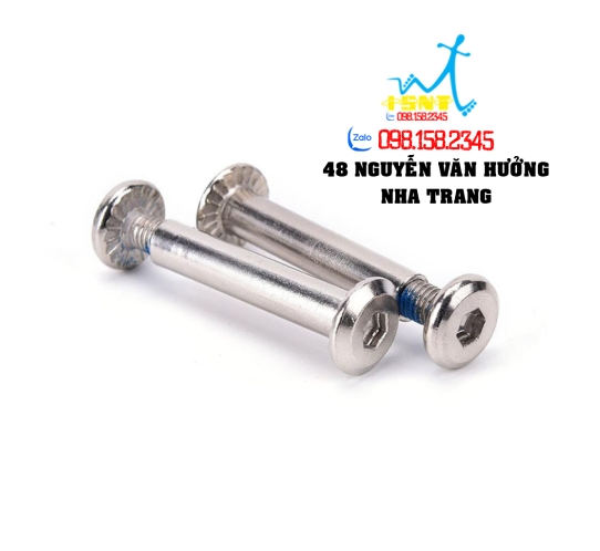 Ốc 2 đầu gắn bánh dành cho giày dưới 1tr