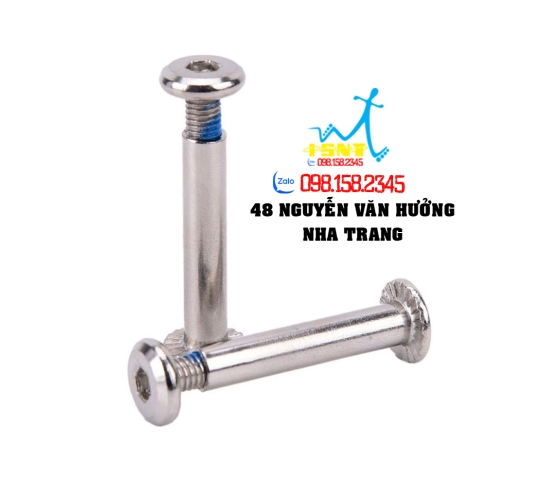 Ốc 2 đầu gắn bánh dành cho giày dưới 1tr
