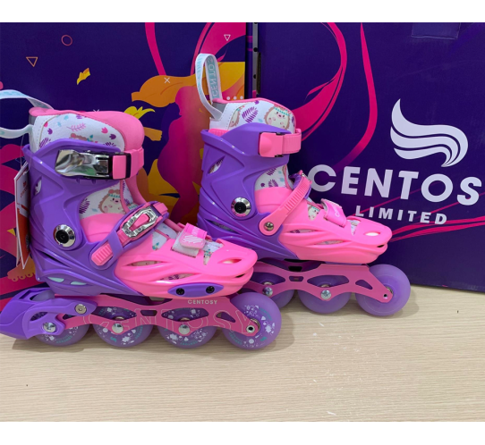 GIÀY PATIN TRẺ EM CENTOSY JOY KID CR5 2 MÀU HỒNG/ XANH