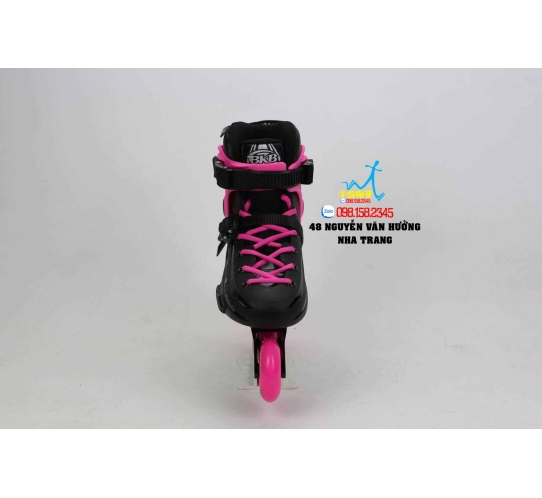Giày Patin Trẻ Em Flying Eagle BKB B5S+ 2 Màu Đen/Hồng