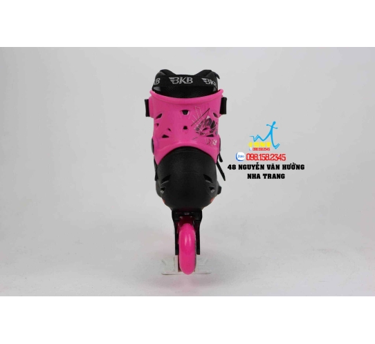 Giày Patin Trẻ Em Flying Eagle BKB B5S+ 2 Màu Đen/Hồng