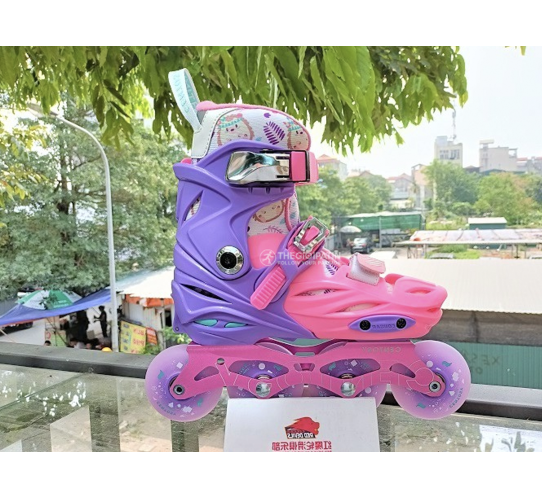 GIÀY PATIN TRẺ EM CENTOSY JOY KID CR5 2 MÀU HỒNG/ XANH