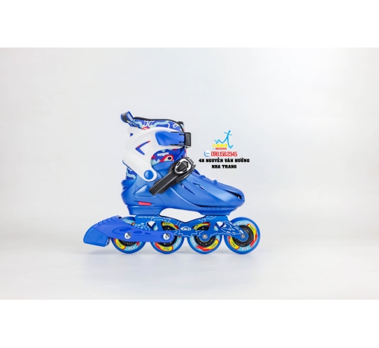 Giày Patin Trẻ Em Flying Eagle BKB K8 3 Màu Đen/ Hồng/ Xanh