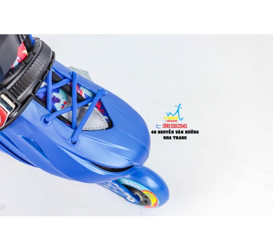 Giày Patin Trẻ Em Flying Eagle BKB K8 3 Màu Đen/ Hồng/ Xanh