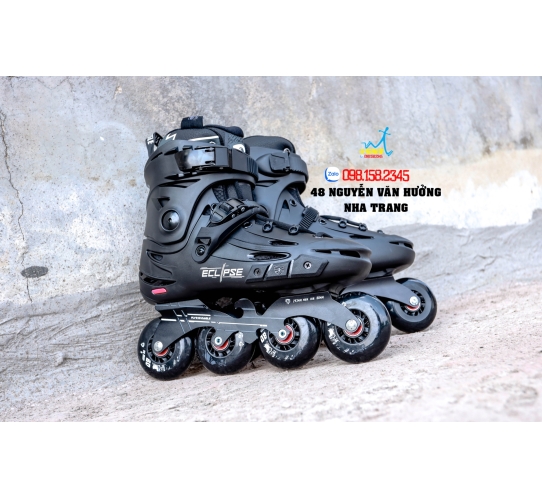 Giày Patin Trẻ Em Flying Eagle F5S+ New Màu Đen,Hồng