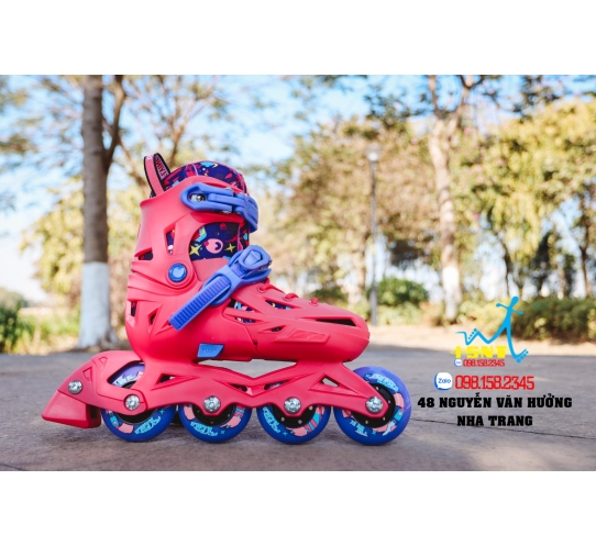 GIÀY PATIN TRẺ EM FLYING EAGLE NT2 3 MÀU ĐEN/ HỒNG/ XANH