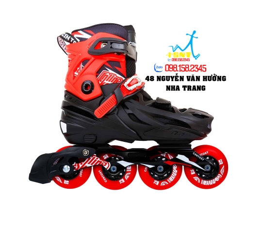 Giày Patin Trẻ Em Centosy Lion 3 Màu Đen/ Hồng