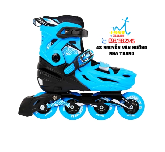 Giày Patin Trẻ Em Centosy Lion 3 Màu Đen/ Hồng