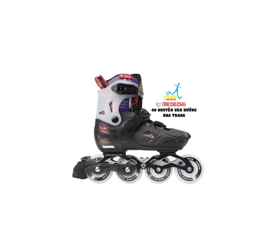 Giày Patin Trẻ Em Flying Eagle L8 3 Màu New Đen/Hồng/Xanh