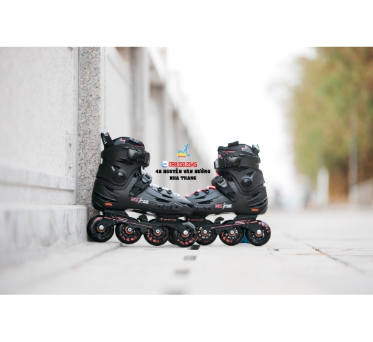 Giày Patin Trẻ Em Flying Eagle F5S+ New Màu Đen,Hồng