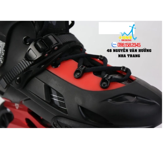Giày Patin Trẻ Em Flying Eagle F110H Optimum Inline Skates Màu Đen