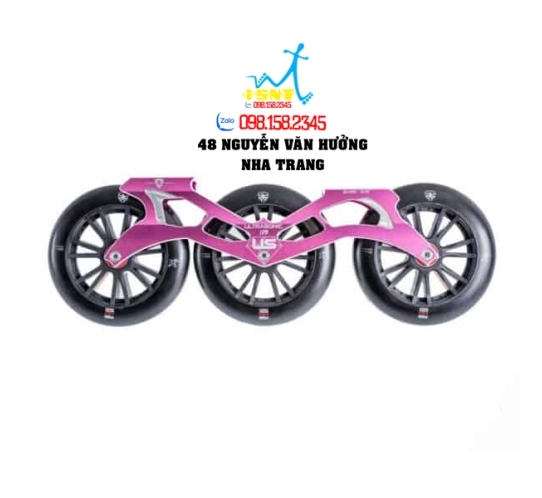 Frame giày Patin 3 Bánh Tốc Độ Ultrasonic 125mm