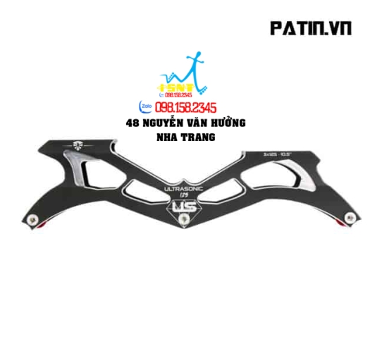Frame giày Patin 3 Bánh Tốc Độ Ultrasonic 125mm
