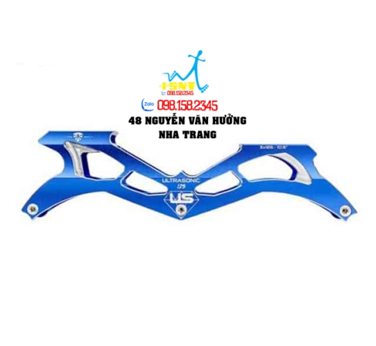 Frame giày Patin 3 Bánh Tốc Độ Ultrasonic 125mm