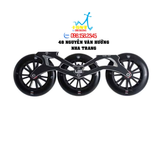 Frame giày Patin 3 Bánh Tốc Độ Ultrasonic 125mm