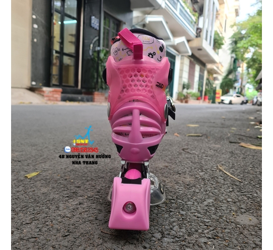 Giày Patin Trẻ Em  SK2 Màu Xanh/ Hồng