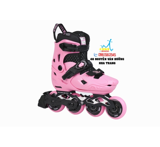 Giày Patin Trẻ Em FLYINGEAGLE S7 NIMBUS Màu Đen/ Xanh/ Hồng