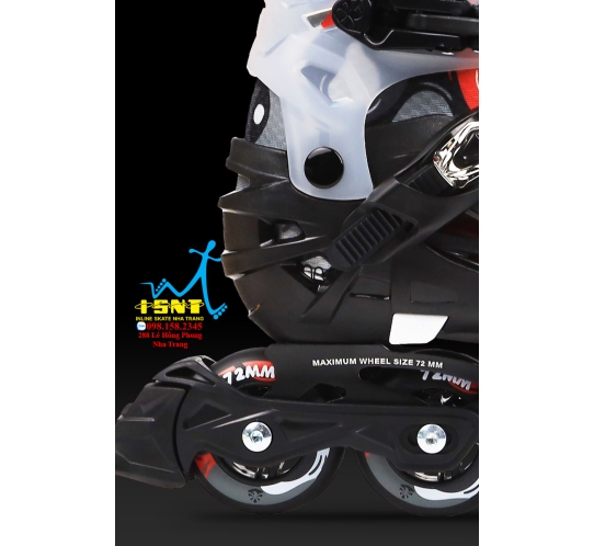 Giày patin trẻ em Flying Eagle S5S Pro 3 màu đen-xanh-hồng