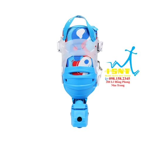 Giày patin trẻ em Flying Eagle S5S Pro 3 màu đen-xanh-hồng