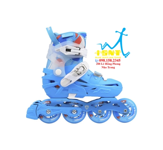 Giày patin trẻ em Flying Eagle S5S Pro 3 màu đen-xanh-hồng