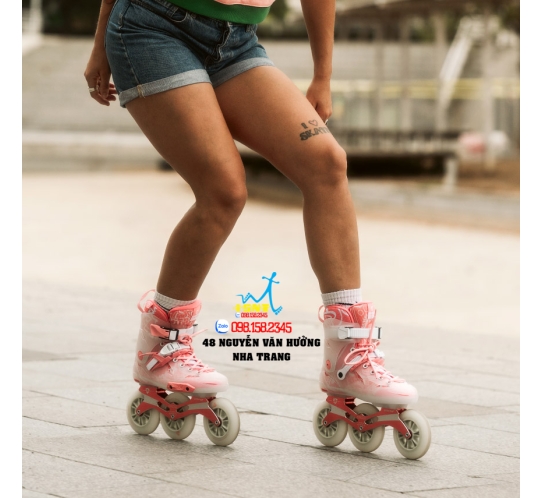 Giày Patin Người Lớn Flying Eagle X5T Màu Đen/ Hồng